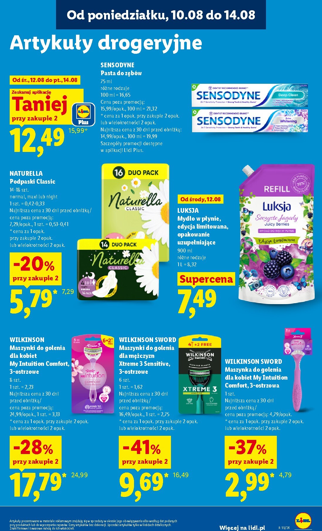 lidl - Nowa gazetka Lidl ważna od 12.08.2026 do 14.08.2026 - page: 89