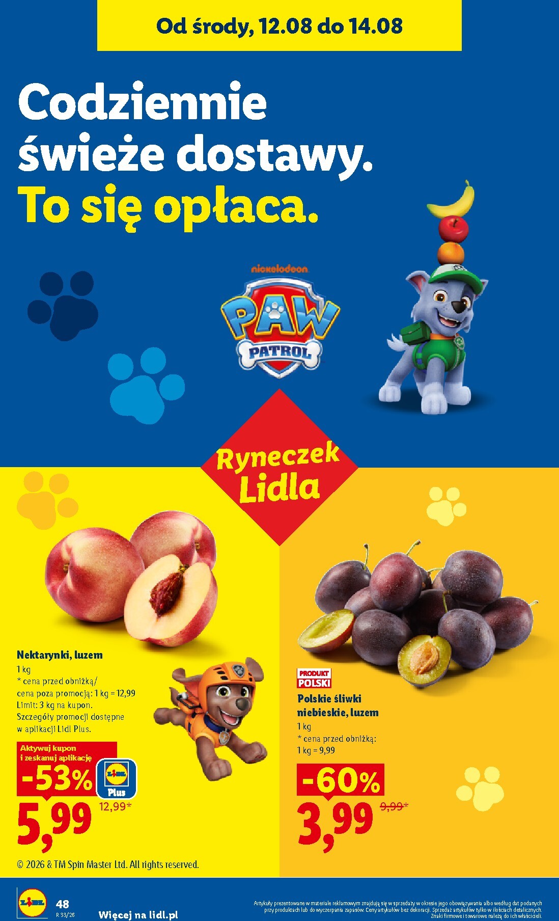 lidl - Nowa gazetka Lidl ważna od 12.08.2026 do 14.08.2026 - page: 48