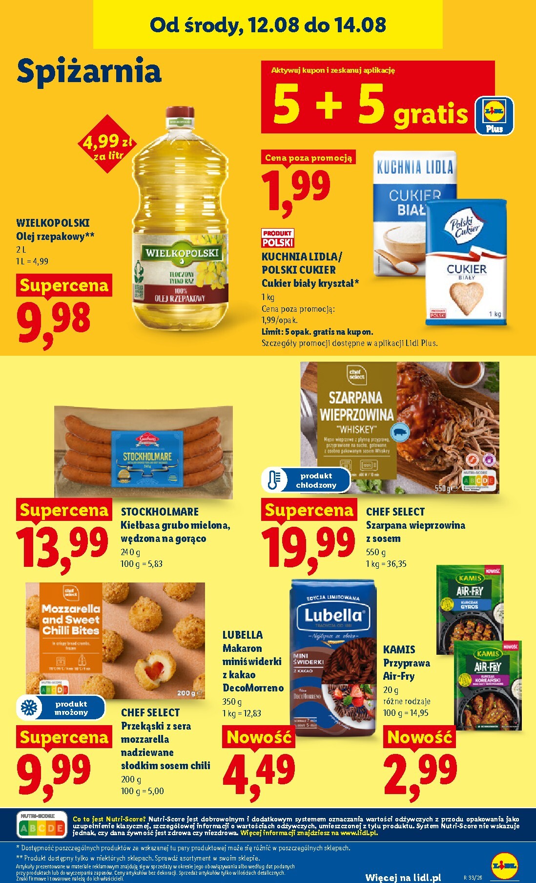 lidl - Nowa gazetka Lidl ważna od 12.08.2026 do 14.08.2026 - page: 85