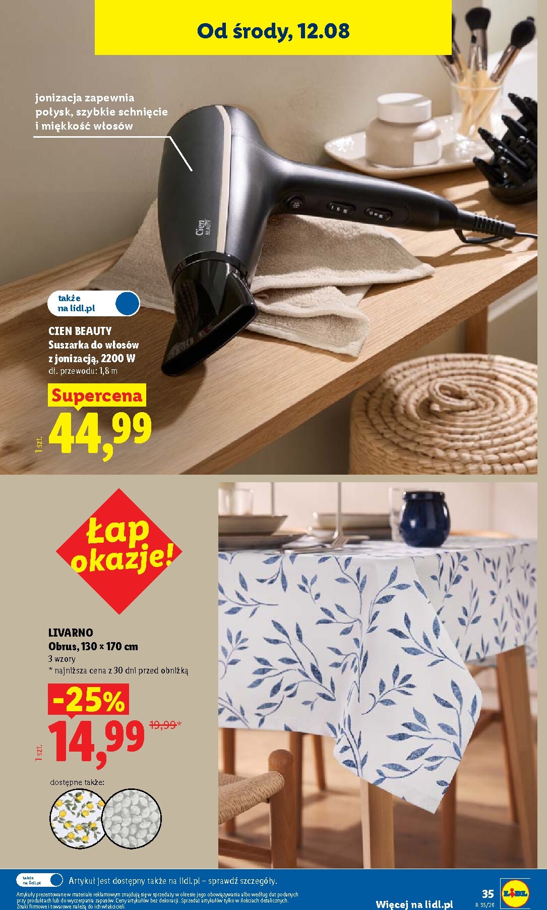 lidl - Aktualna gazetka Lidl - Okazje ważna od 10.08.2026 do 14.08.2026 - page: 45