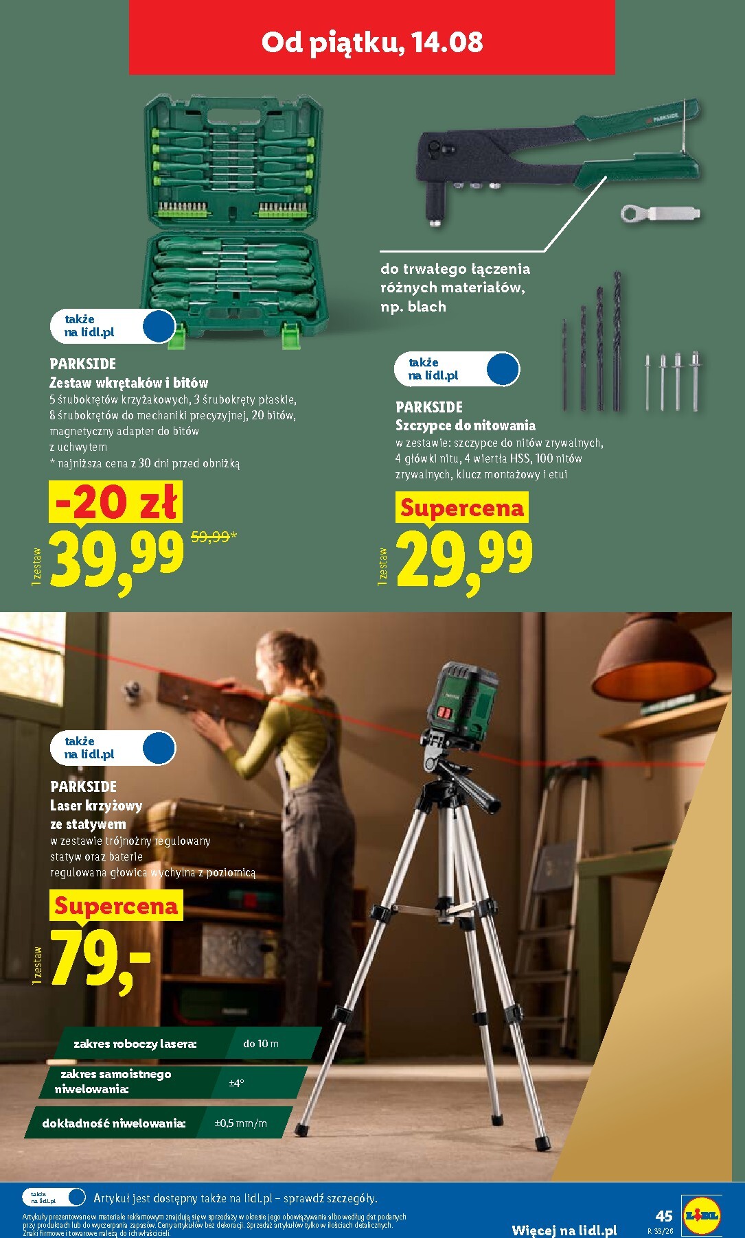 lidl - Aktualna gazetka Lidl - Okazje ważna od 10.08.2026 do 14.08.2026 - page: 55