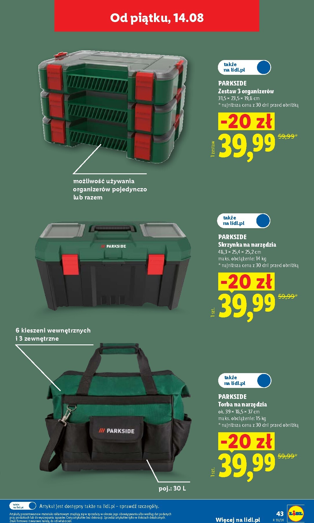 lidl - Aktualna gazetka Lidl - Okazje ważna od 10.08.2026 do 14.08.2026 - page: 53