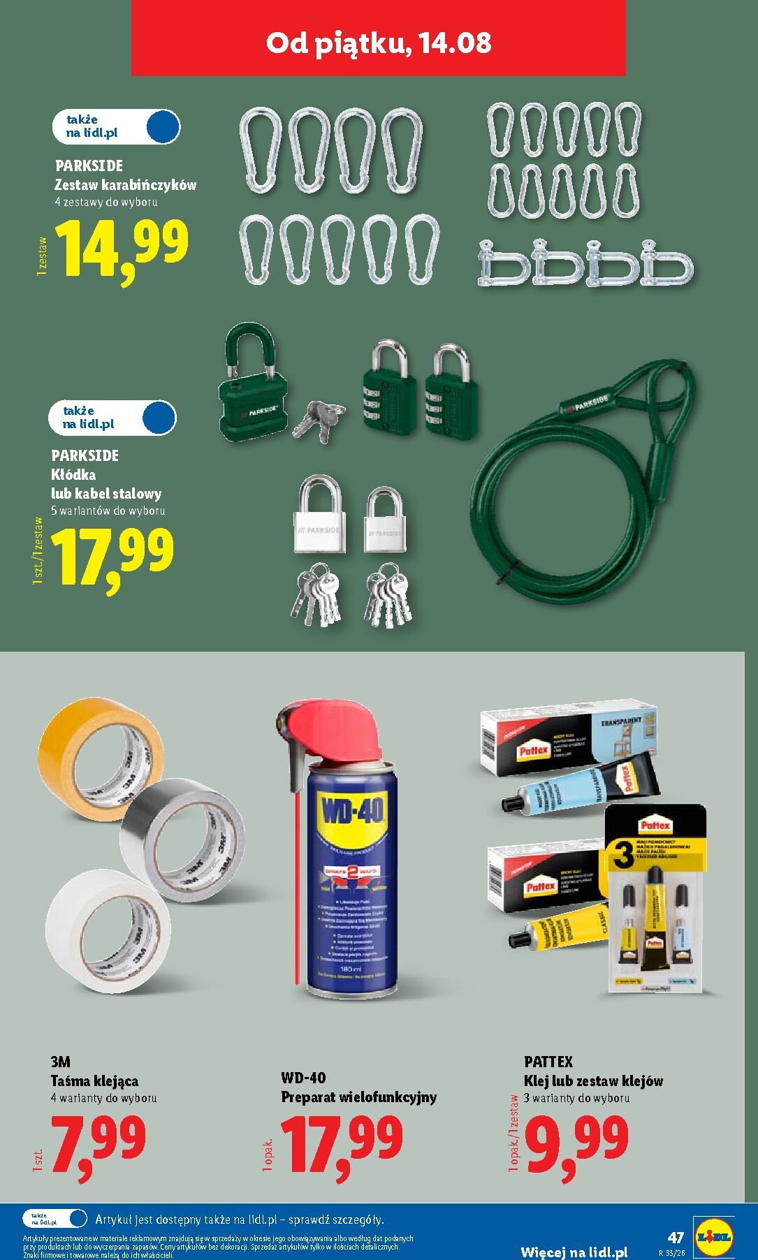 lidl - Aktualna gazetka Lidl - Okazje ważna od 10.08.2026 do 14.08.2026 - page: 57