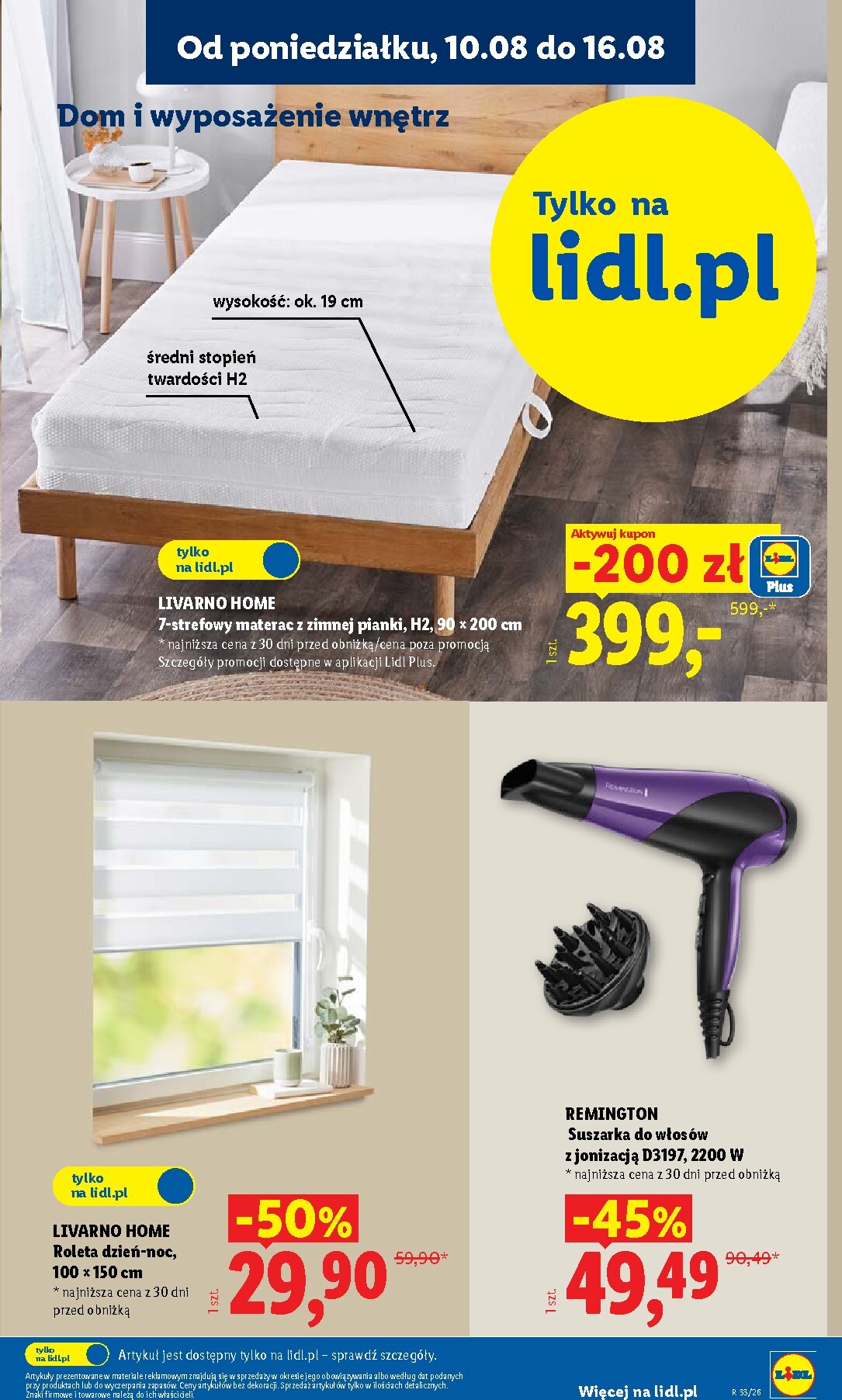 lidl - Aktualna gazetka Lidl - Okazje ważna od 10.08.2026 do 14.08.2026 - page: 33