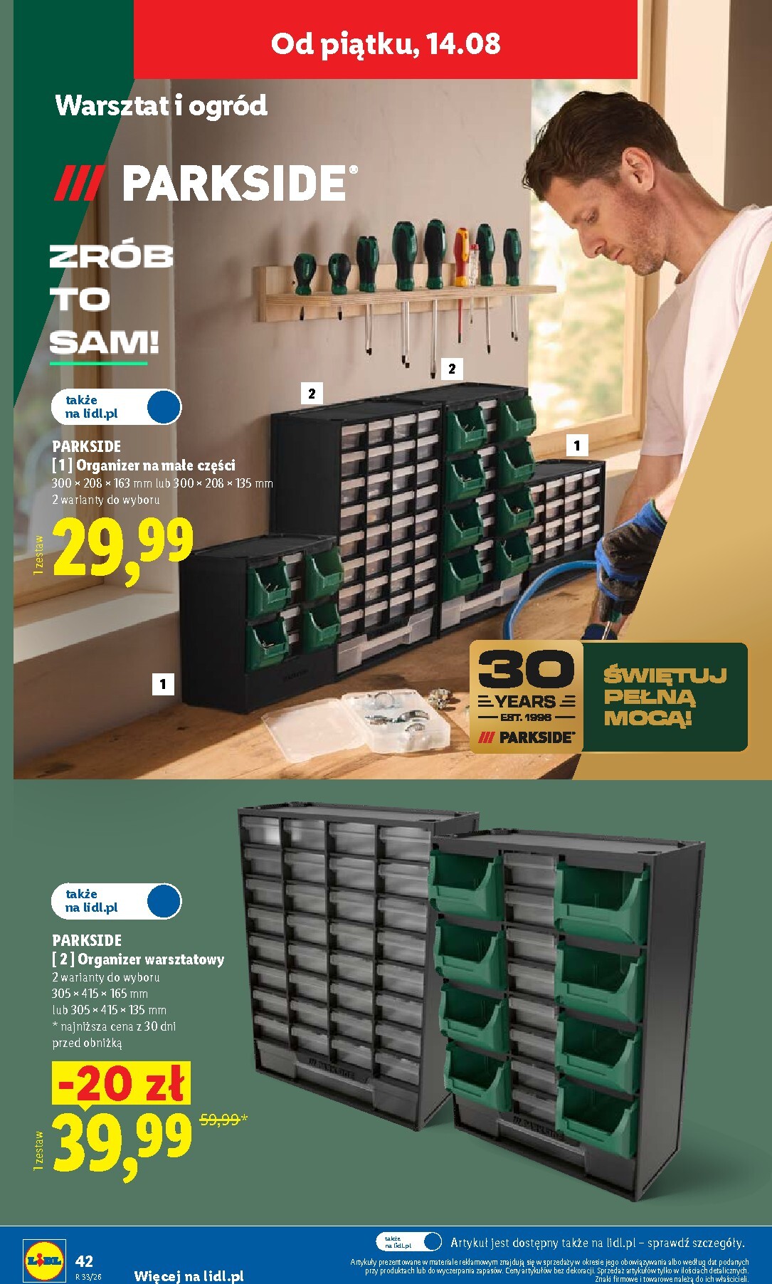 lidl - Aktualna gazetka Lidl - Okazje ważna od 10.08.2026 do 14.08.2026 - page: 52