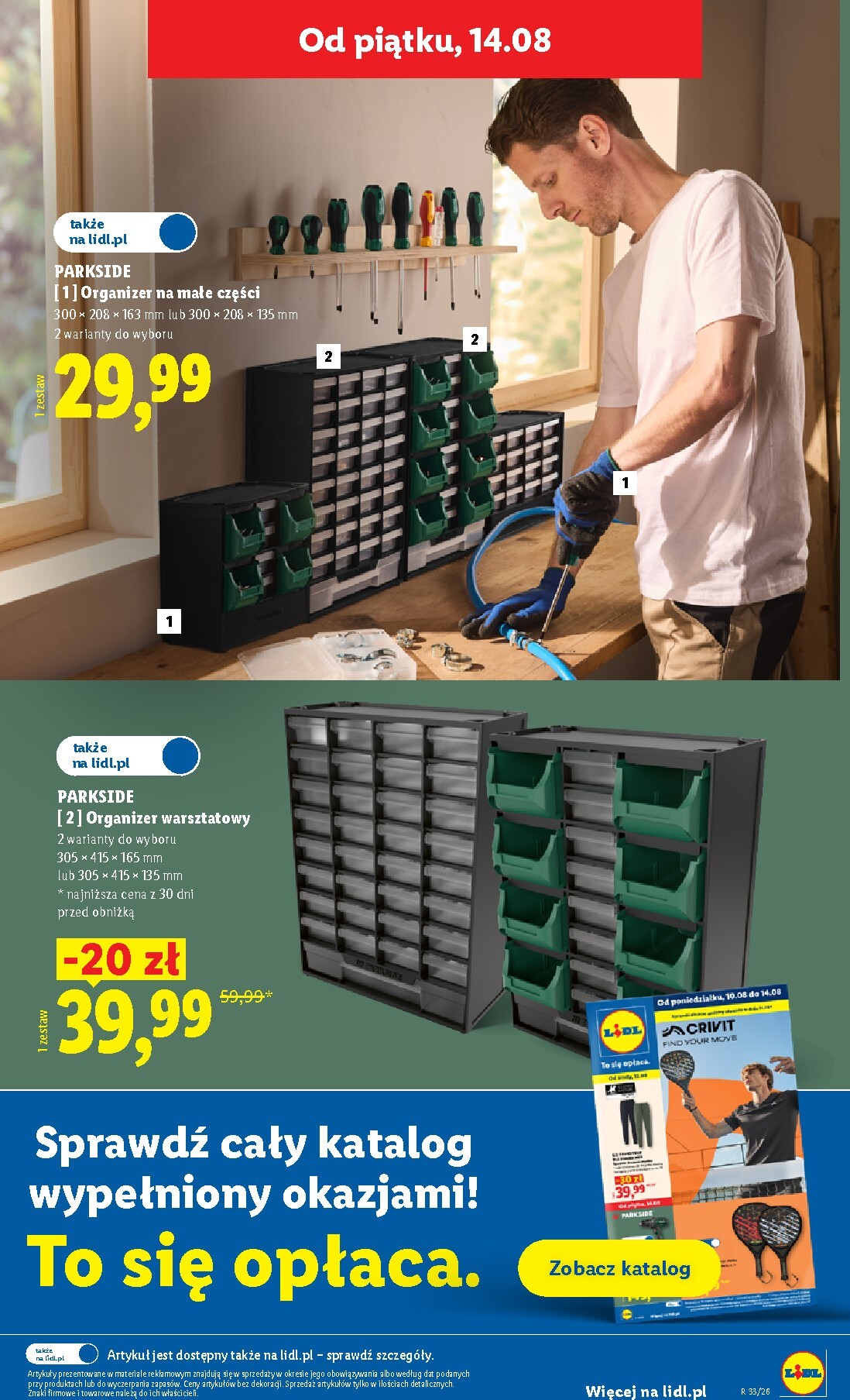 lidl - Aktualna gazetka Lidl ważna od 12.08.2026 do 14.08.2026 - page: 45