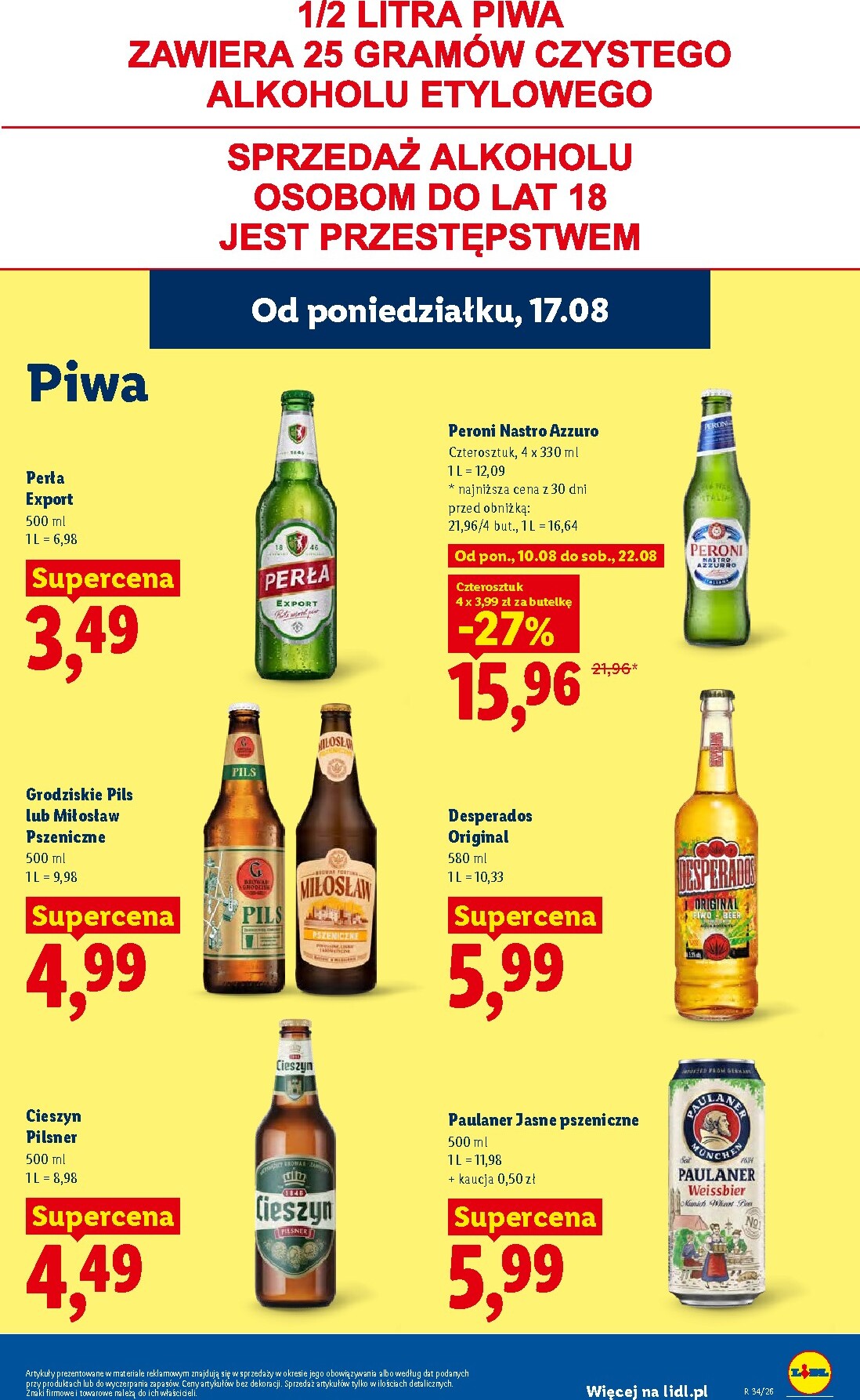 lidl - Nowa gazetka Lidl ważna od 17.08.2026 do 19.08.2026 - page: 59
