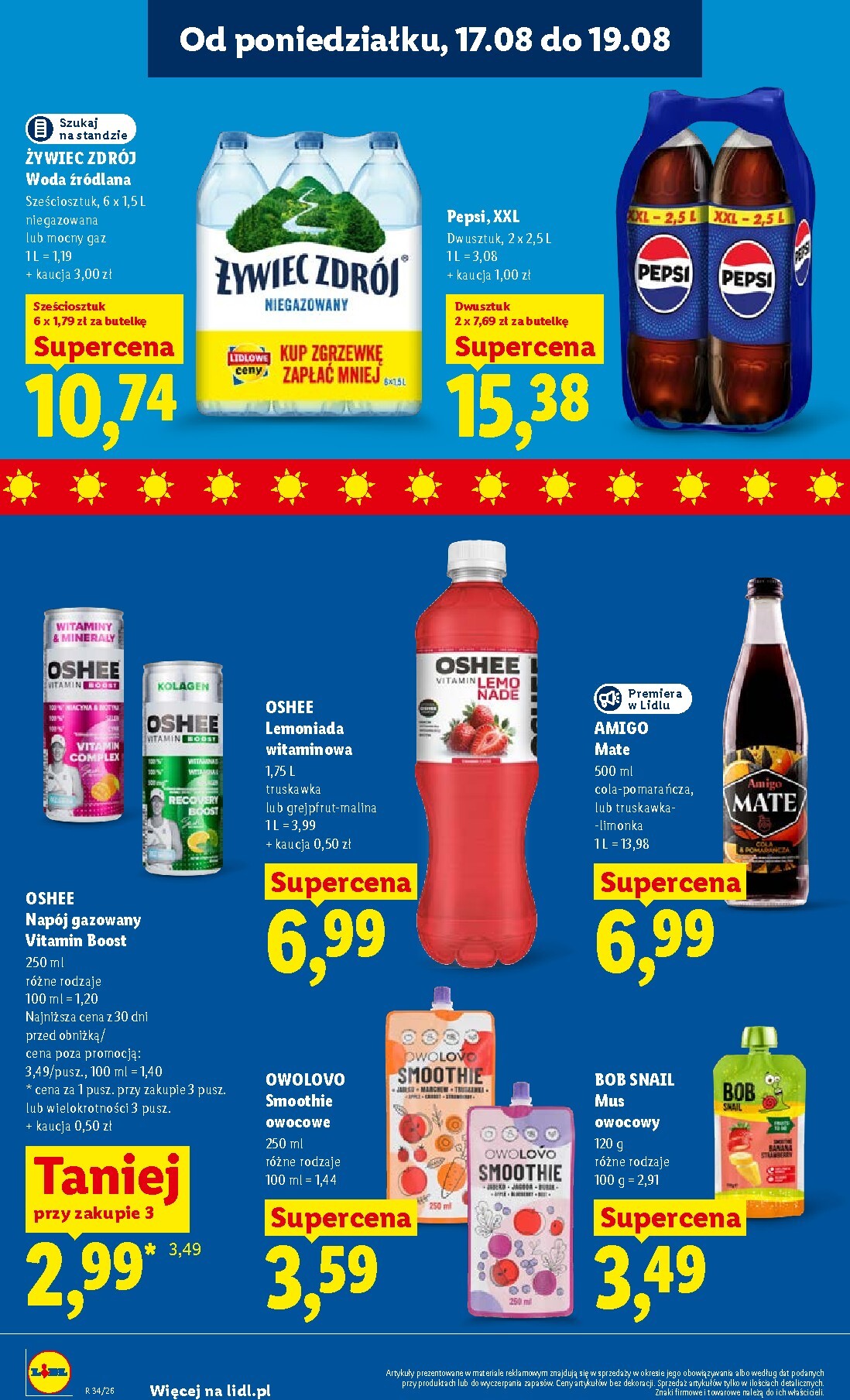 lidl - Nowa gazetka Lidl ważna od 17.08.2026 do 19.08.2026 - page: 56