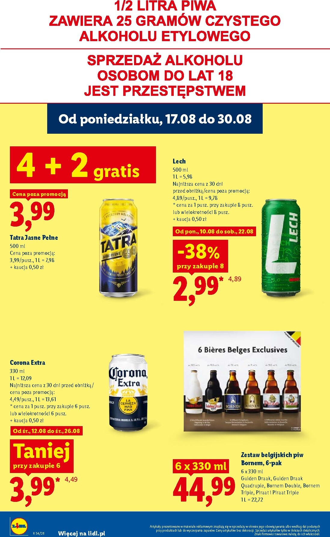 lidl - Nowa gazetka Lidl ważna od 17.08.2026 do 19.08.2026 - page: 58