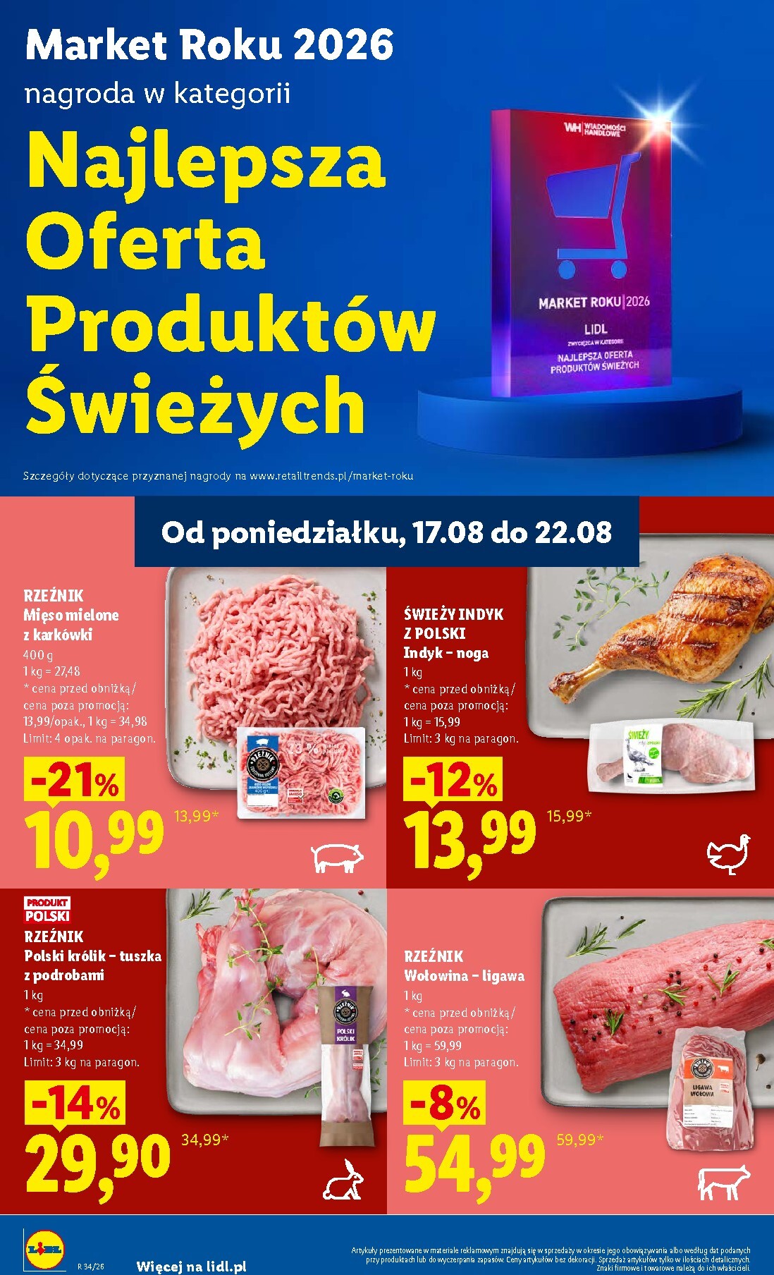 lidl - Nowa gazetka Lidl ważna od 17.08.2026 do 19.08.2026 - page: 44
