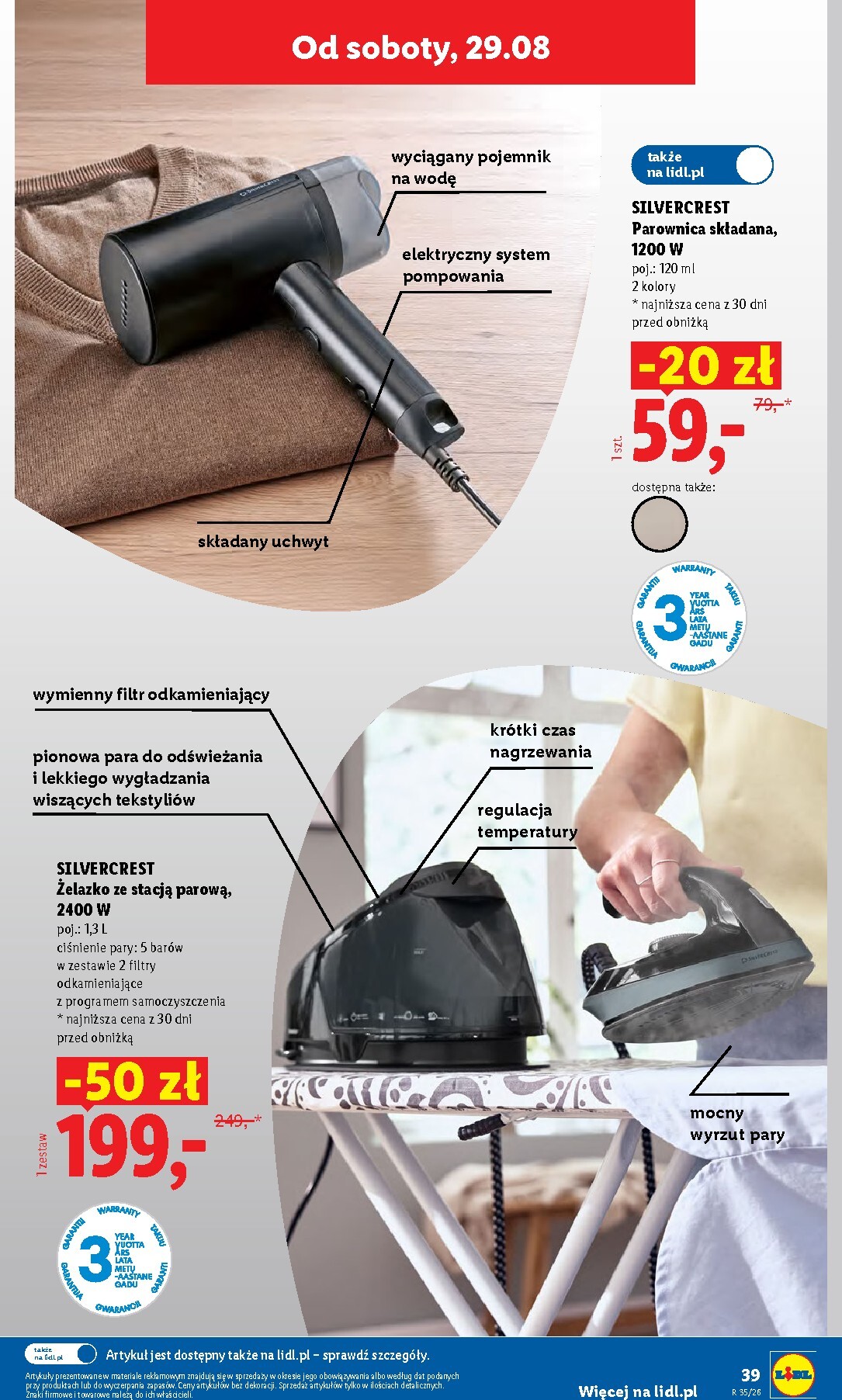 lidl - Nowa gazetka Lidl - Okazje ważna od 24.08.2026 do 30.08.2026 - page: 45