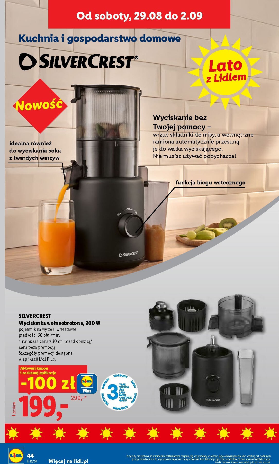 lidl - Nowa gazetka Lidl - Okazje ważna od 24.08.2026 do 30.08.2026 - page: 50