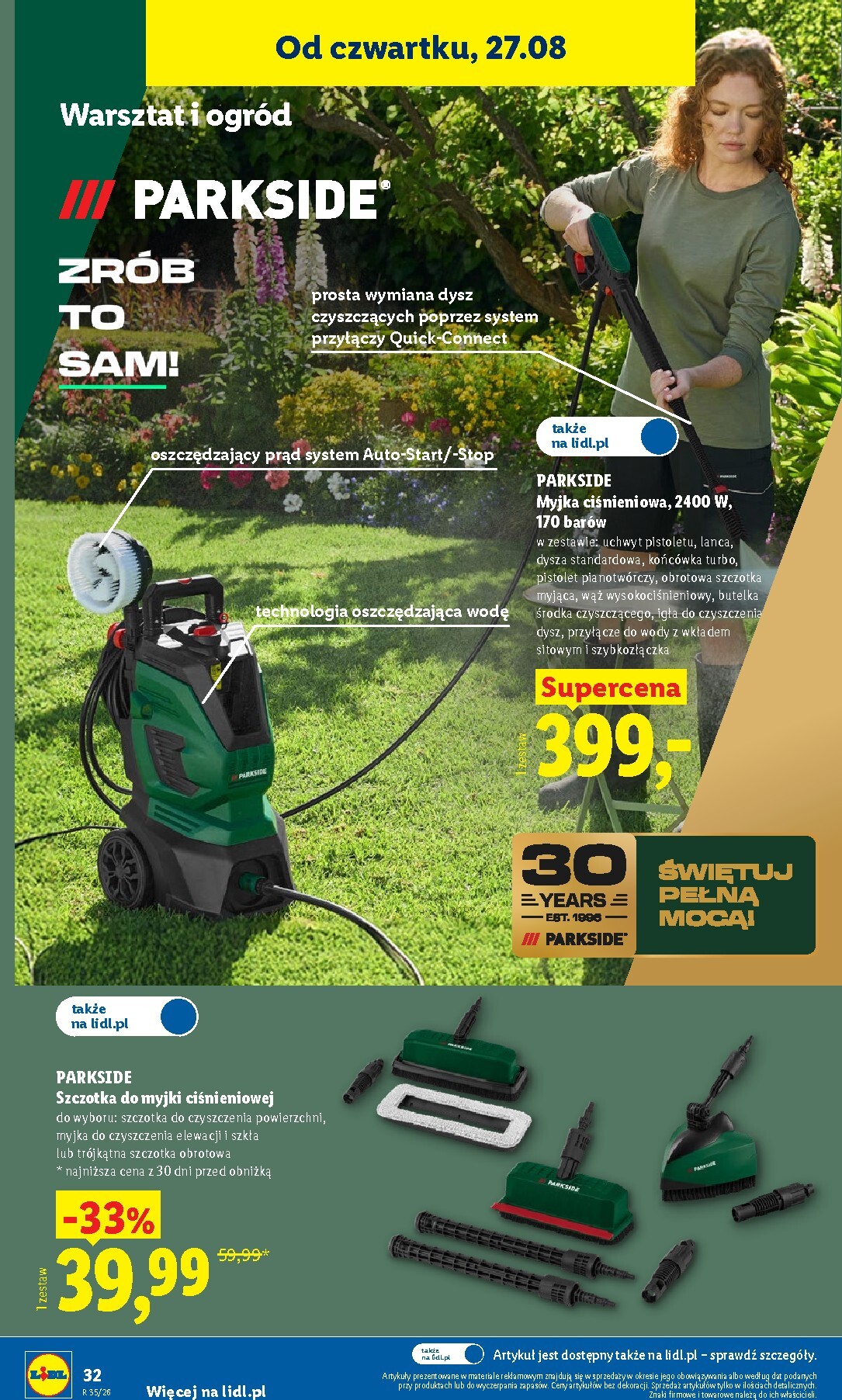 lidl - Nowa gazetka Lidl - Okazje ważna od 24.08.2026 do 30.08.2026 - page: 38