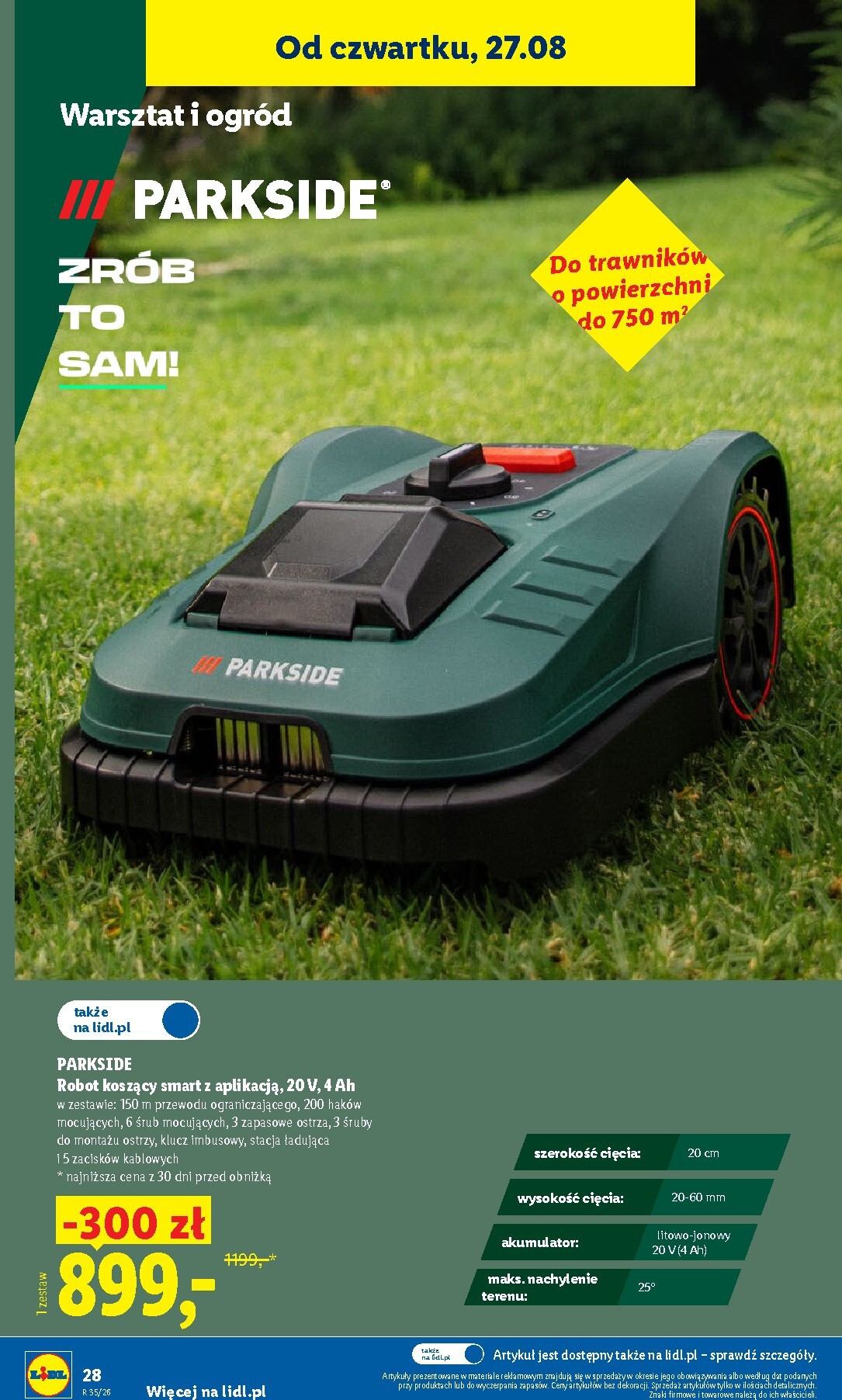 lidl - Nowa gazetka Lidl - Okazje ważna od 24.08.2026 do 30.08.2026 - page: 34