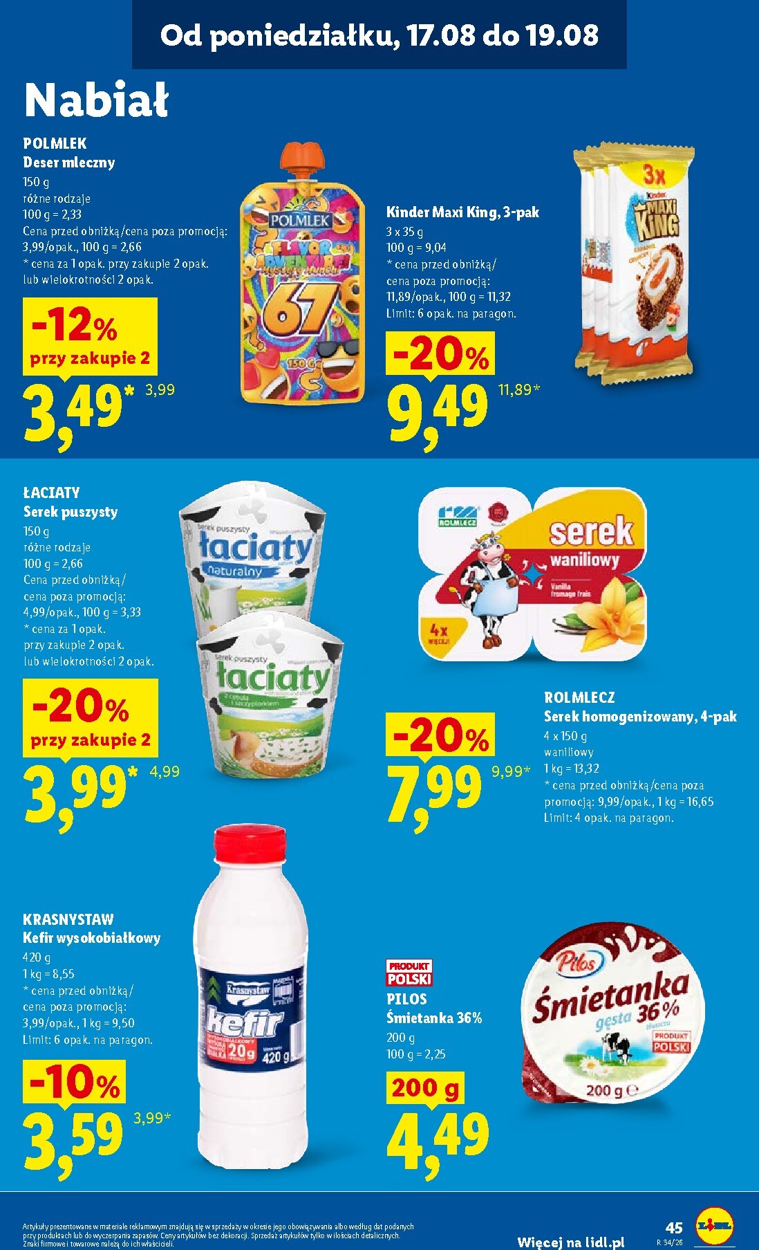 lidl - Aktualna gazetka Lidl ważna od 17.08.2026 do 19.08.2026 - page: 49