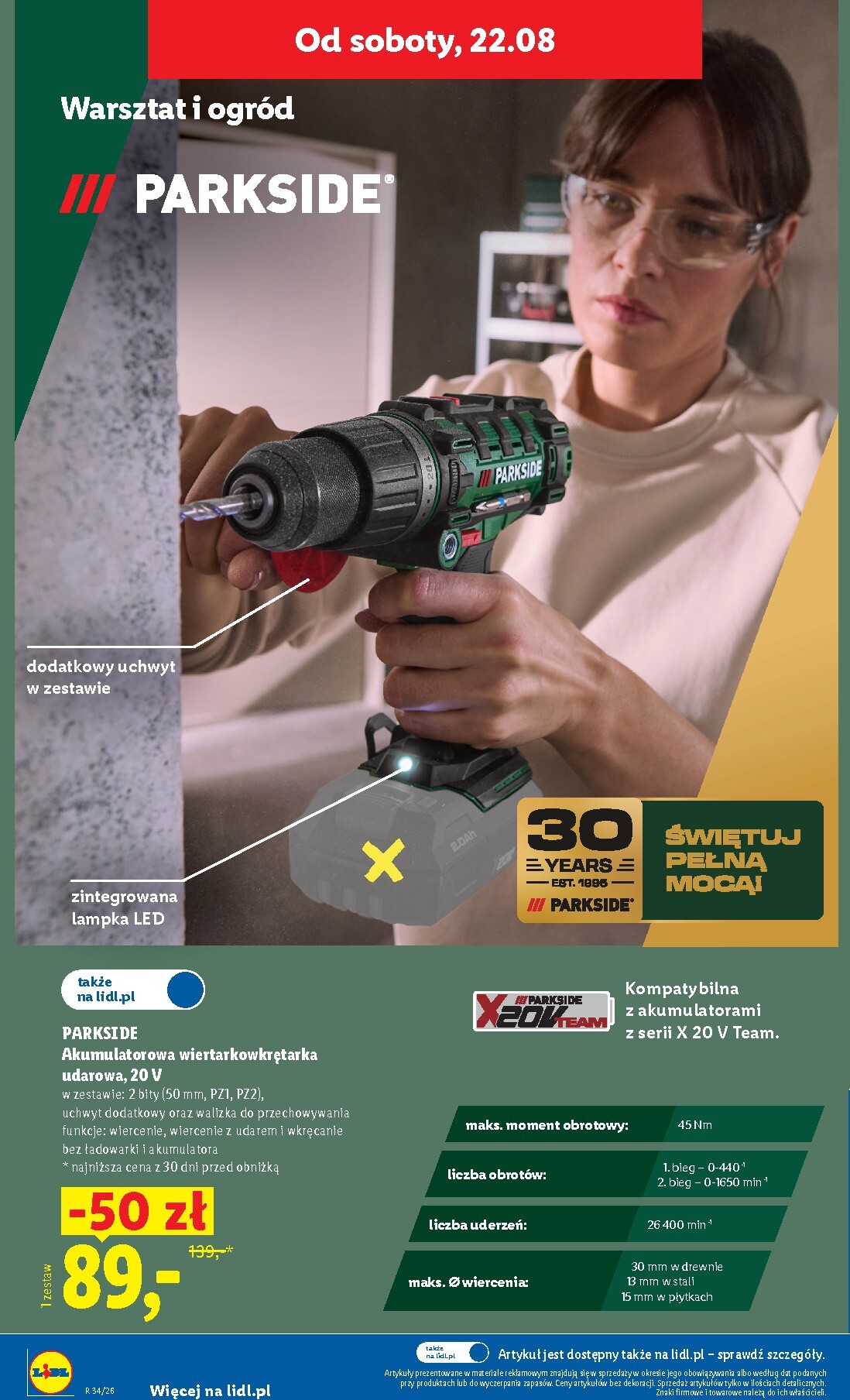 lidl - Nowa gazetka Lidl ważna od 20.08.2026 do 22.08.2026 - page: 40