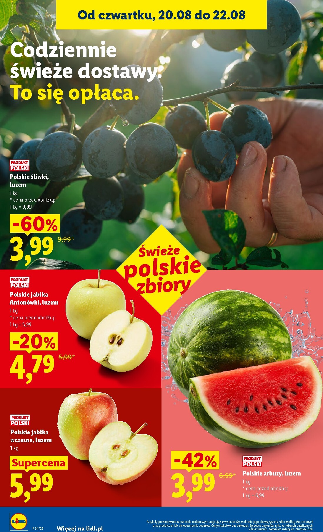 lidl - Nowa gazetka Lidl ważna od 20.08.2026 do 22.08.2026 - page: 44
