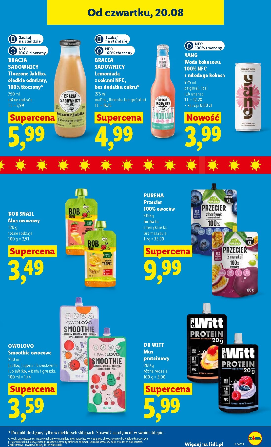 lidl - Nowa gazetka Lidl ważna od 20.08.2026 do 22.08.2026 - page: 77