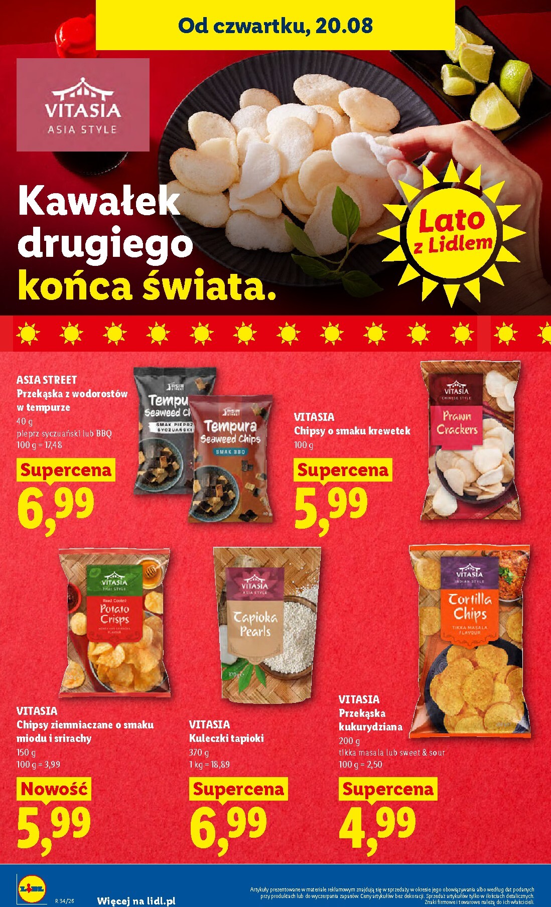 lidl - Nowa gazetka Lidl ważna od 20.08.2026 do 22.08.2026 - page: 58