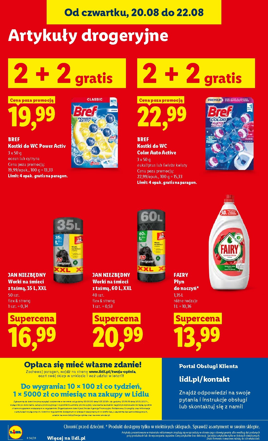 lidl - Nowa gazetka Lidl ważna od 20.08.2026 do 22.08.2026 - page: 94