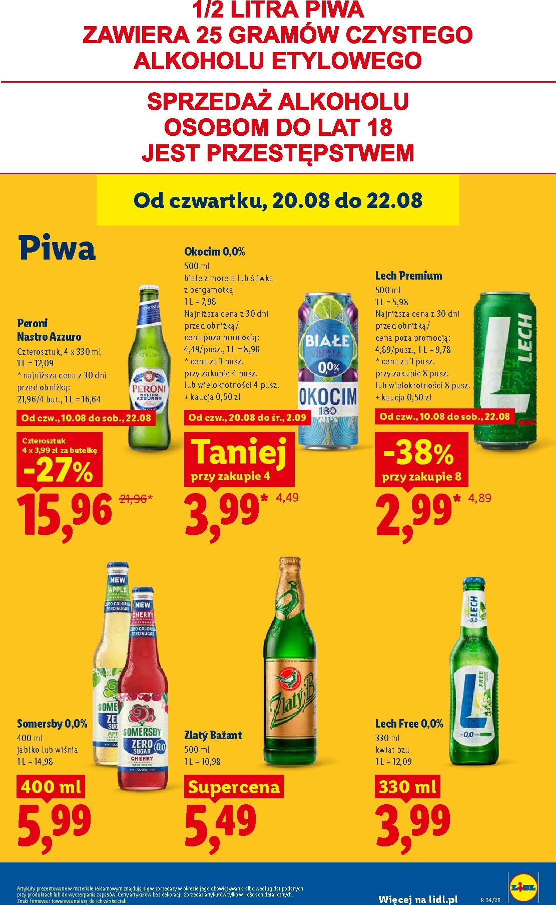 lidl - Nowa gazetka Lidl ważna od 20.08.2026 do 22.08.2026 - page: 81