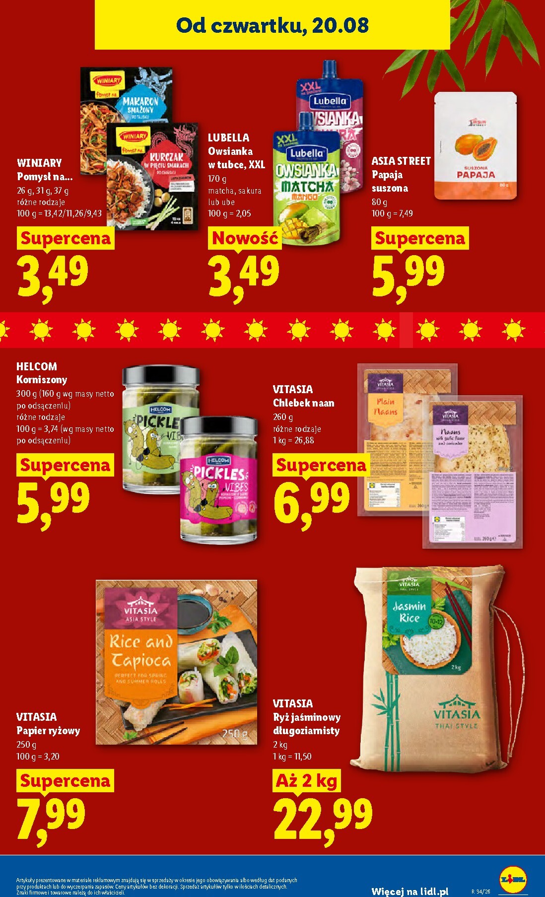 lidl - Nowa gazetka Lidl ważna od 20.08.2026 do 22.08.2026 - page: 59