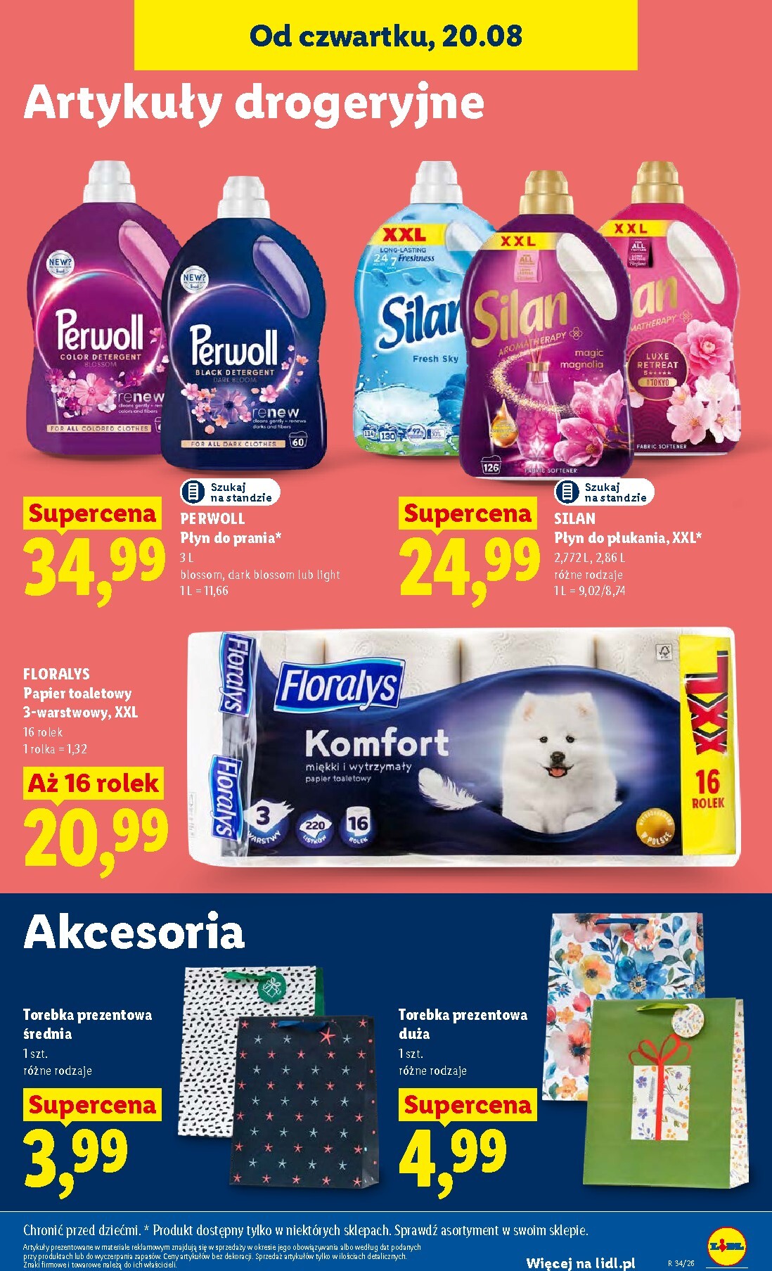lidl - Nowa gazetka Lidl ważna od 20.08.2026 do 22.08.2026 - page: 95