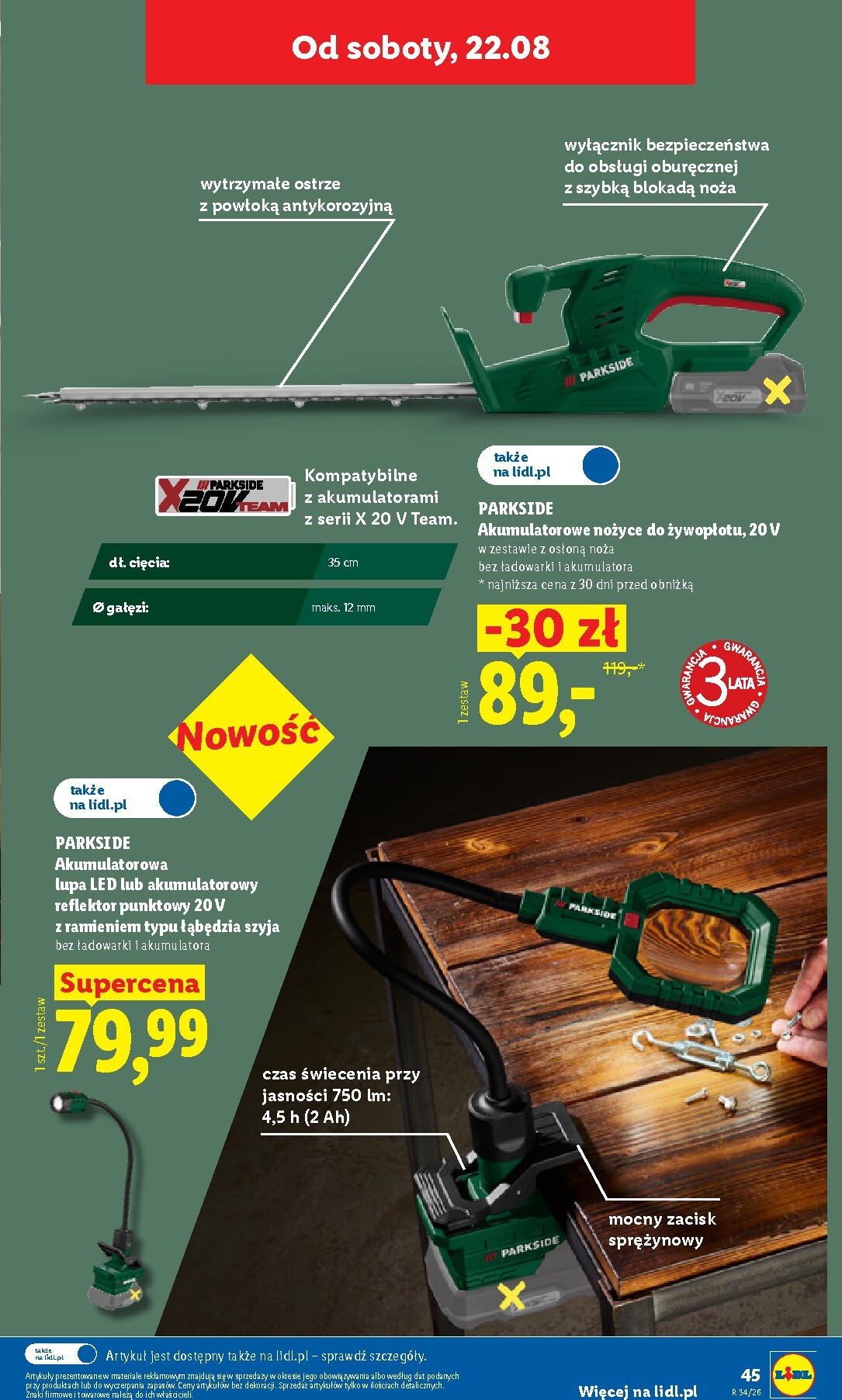 lidl - Aktualna gazetka Lidl - Okazje ważna od 17.08.2026 do 22.08.2026 - page: 59