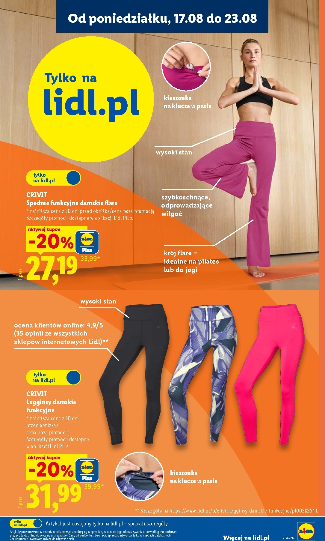 lidl - Aktualna gazetka Lidl - Okazje ważna od 17.08.2026 do 22.08.2026 - page: 23