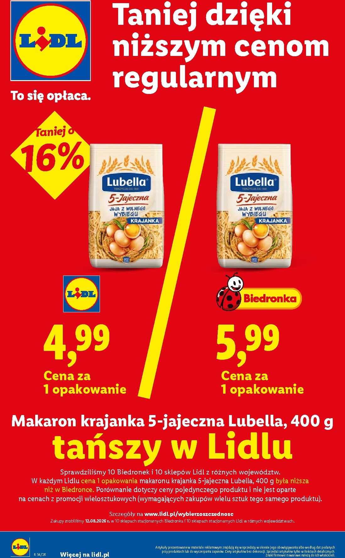 lidl - Aktualna gazetka Lidl ważna od 20.08.2026 do 22.08.2026 - page: 6