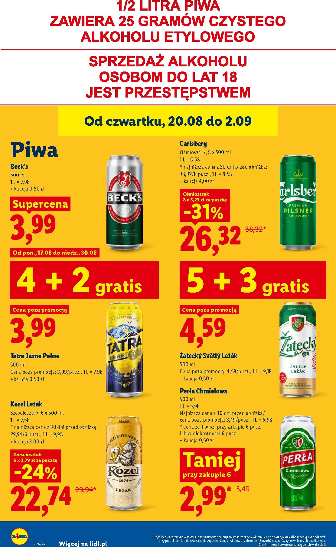lidl - Aktualna gazetka Lidl ważna od 20.08.2026 do 22.08.2026 - page: 82