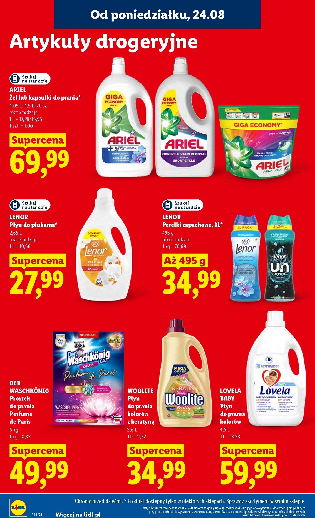 lidl - Nowa gazetka Lidl ważna od 24.08.2026 do 26.08.2026 - page: 92