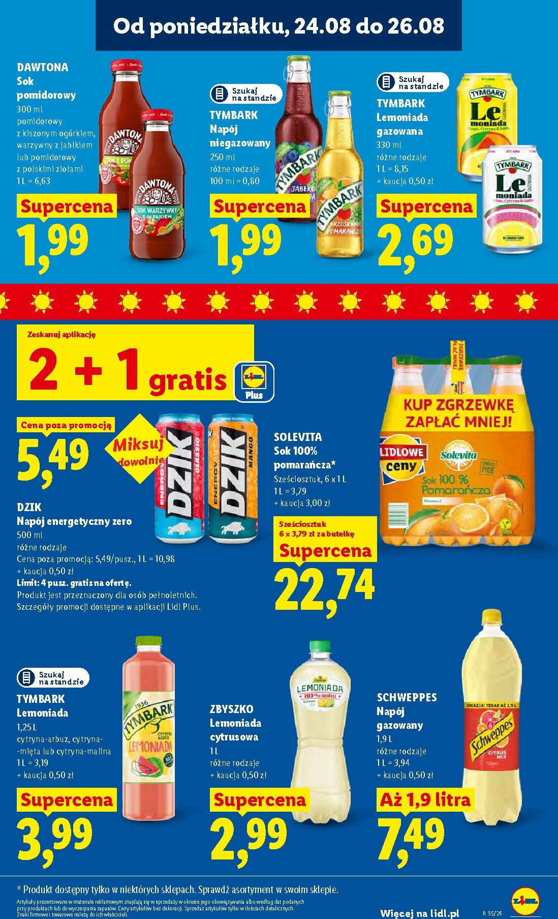 lidl - Nowa gazetka Lidl ważna od 24.08.2026 do 26.08.2026 - page: 73