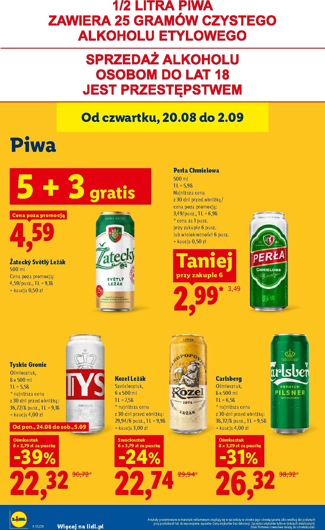 lidl - Nowa gazetka Lidl ważna od 24.08.2026 do 26.08.2026 - page: 76
