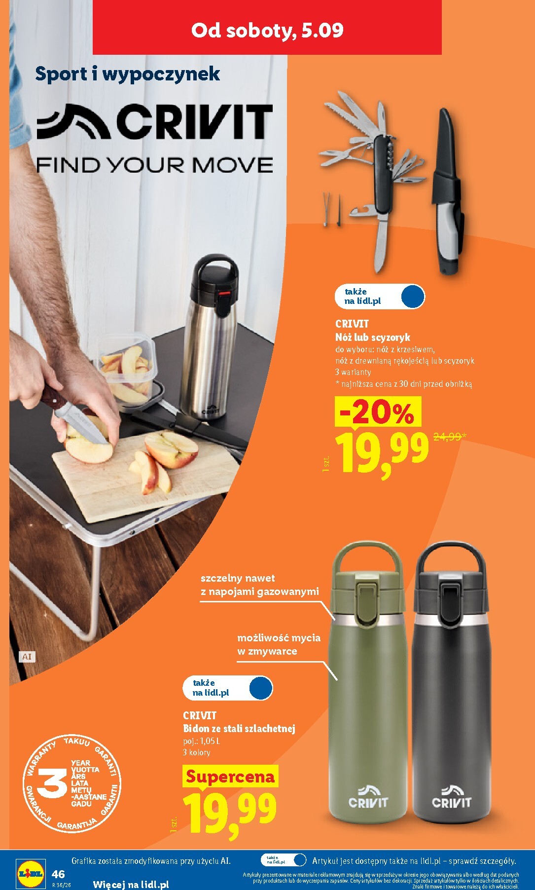 lidl - Nowa gazetka Lidl - Okazje ważna od 31.08.2026 do 05.09.2026 - page: 54