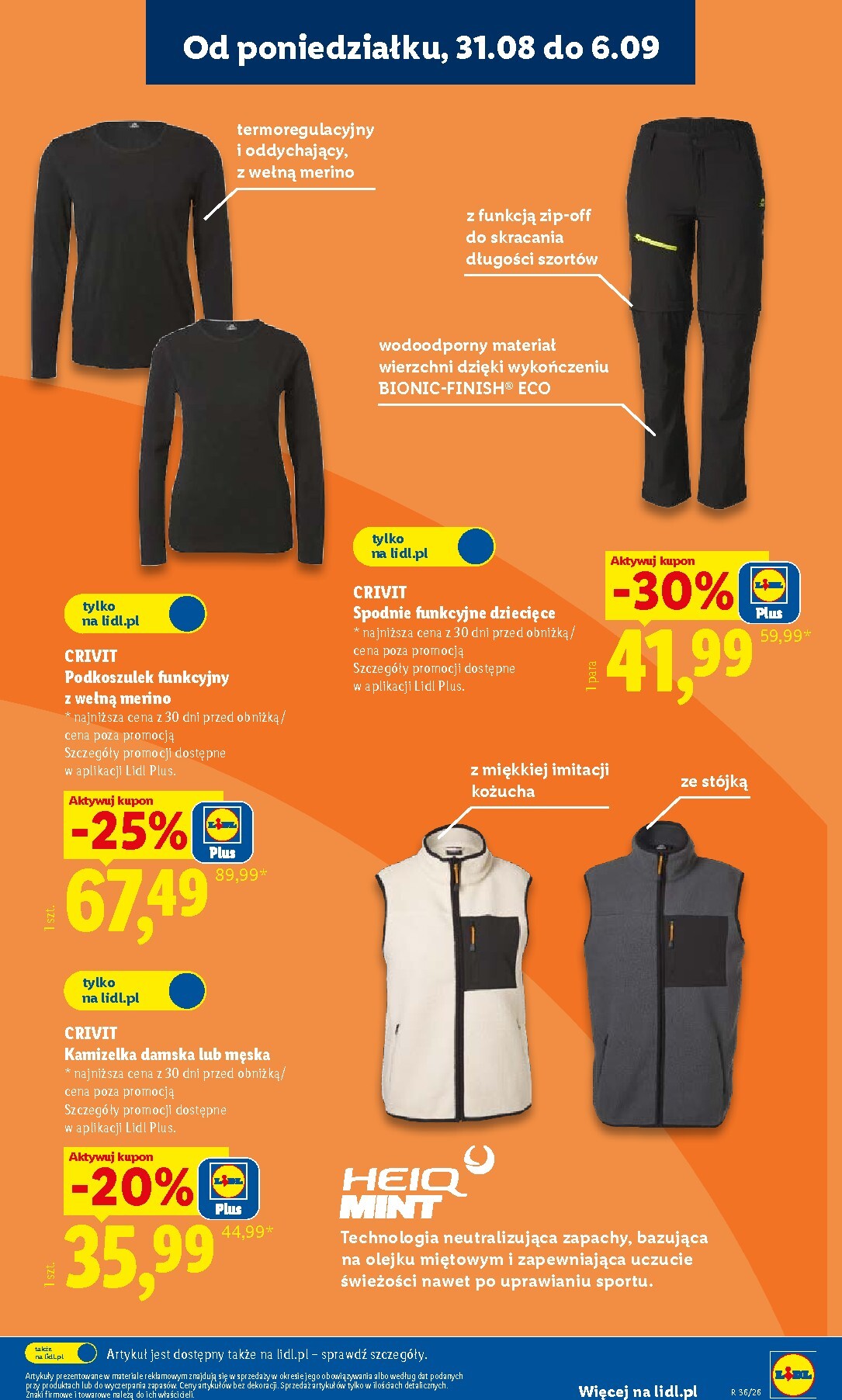 lidl - Nowa gazetka Lidl - Okazje ważna od 31.08.2026 do 05.09.2026 - page: 47