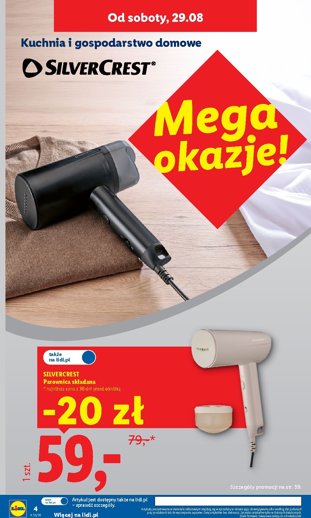 lidl - Aktualna gazetka Lidl - Okazje ważna od 24.08.2026 do 30.08.2026 - page: 4