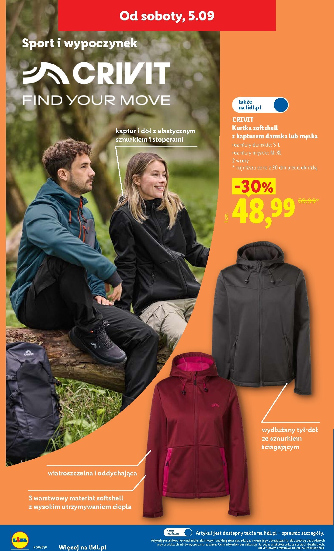 lidl - Aktualna gazetka Lidl ważna od 03.09.2026 do 05.09.2026 - page: 36