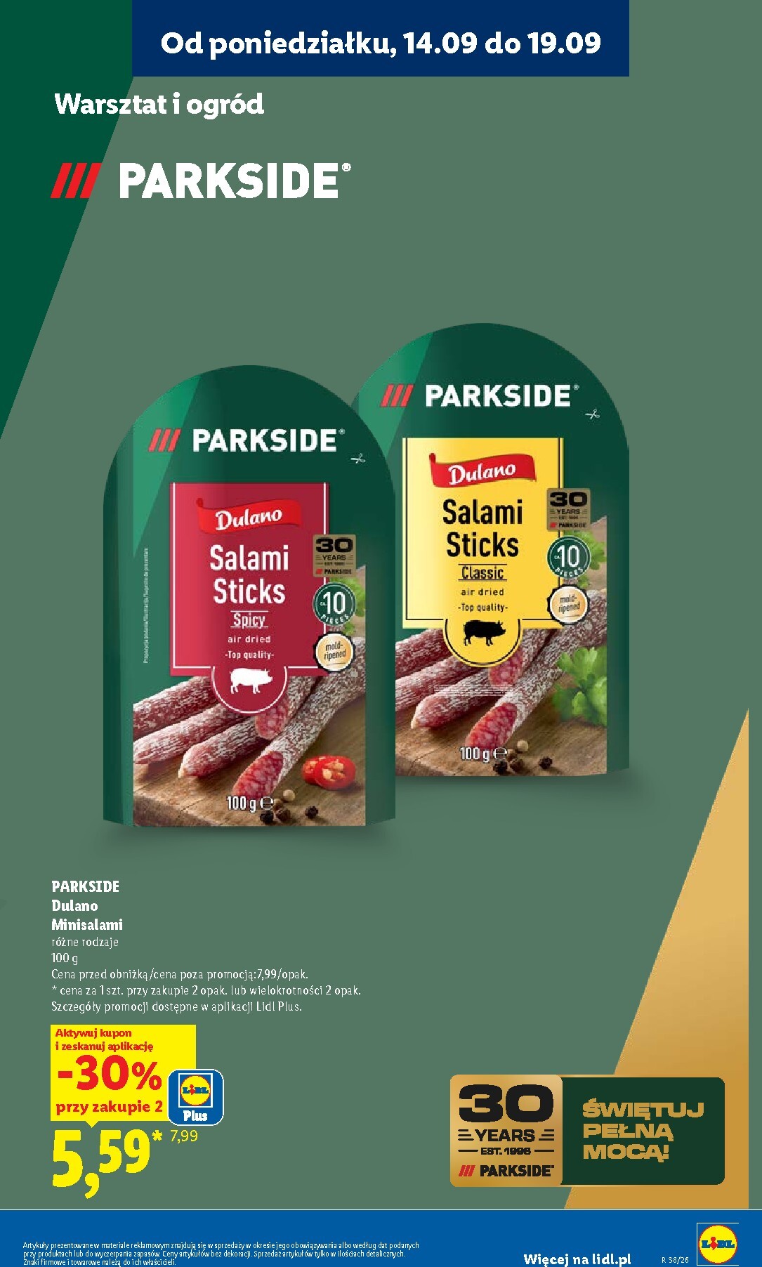 lidl - Nowa gazetka Lidl - Okazje ważna od 14.09.2026 do 19.09.2026 - page: 33
