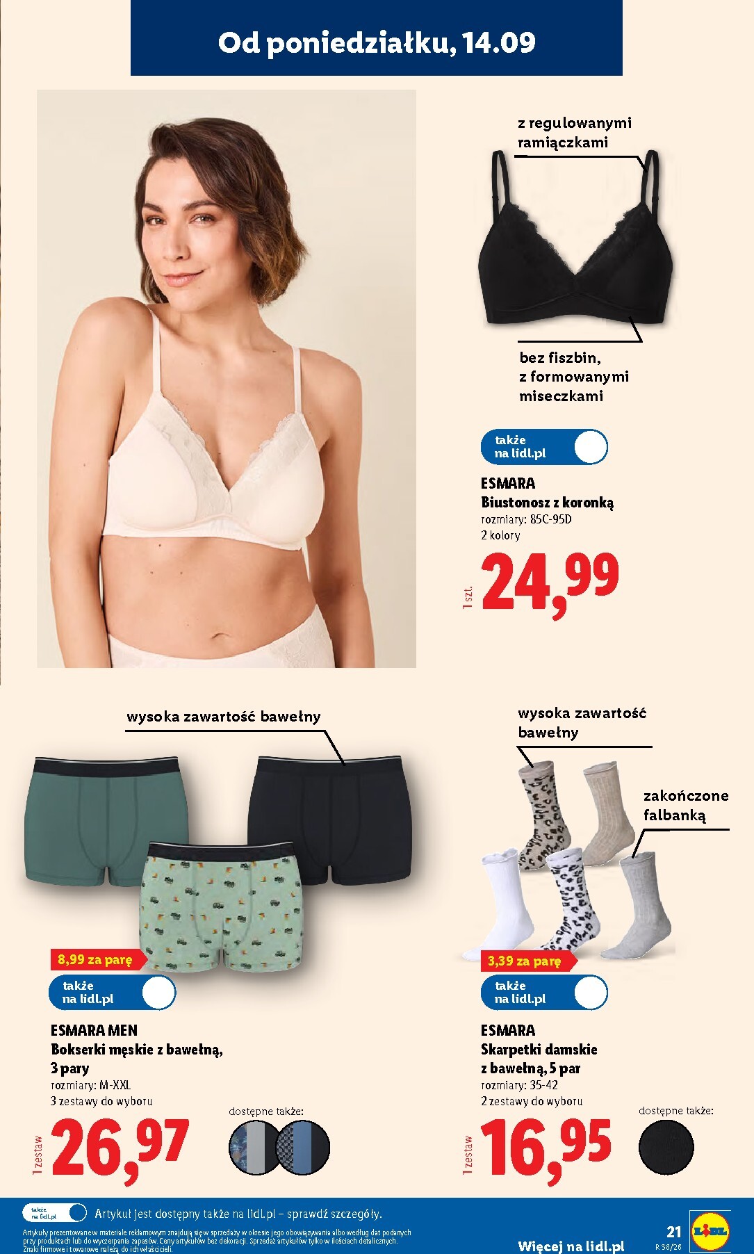 lidl - Nowa gazetka Lidl - Okazje ważna od 14.09.2026 do 19.09.2026 - page: 25