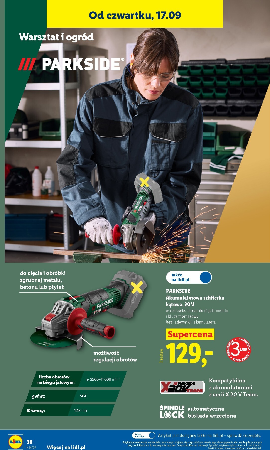 lidl - Nowa gazetka Lidl - Okazje ważna od 14.09.2026 do 19.09.2026 - page: 46