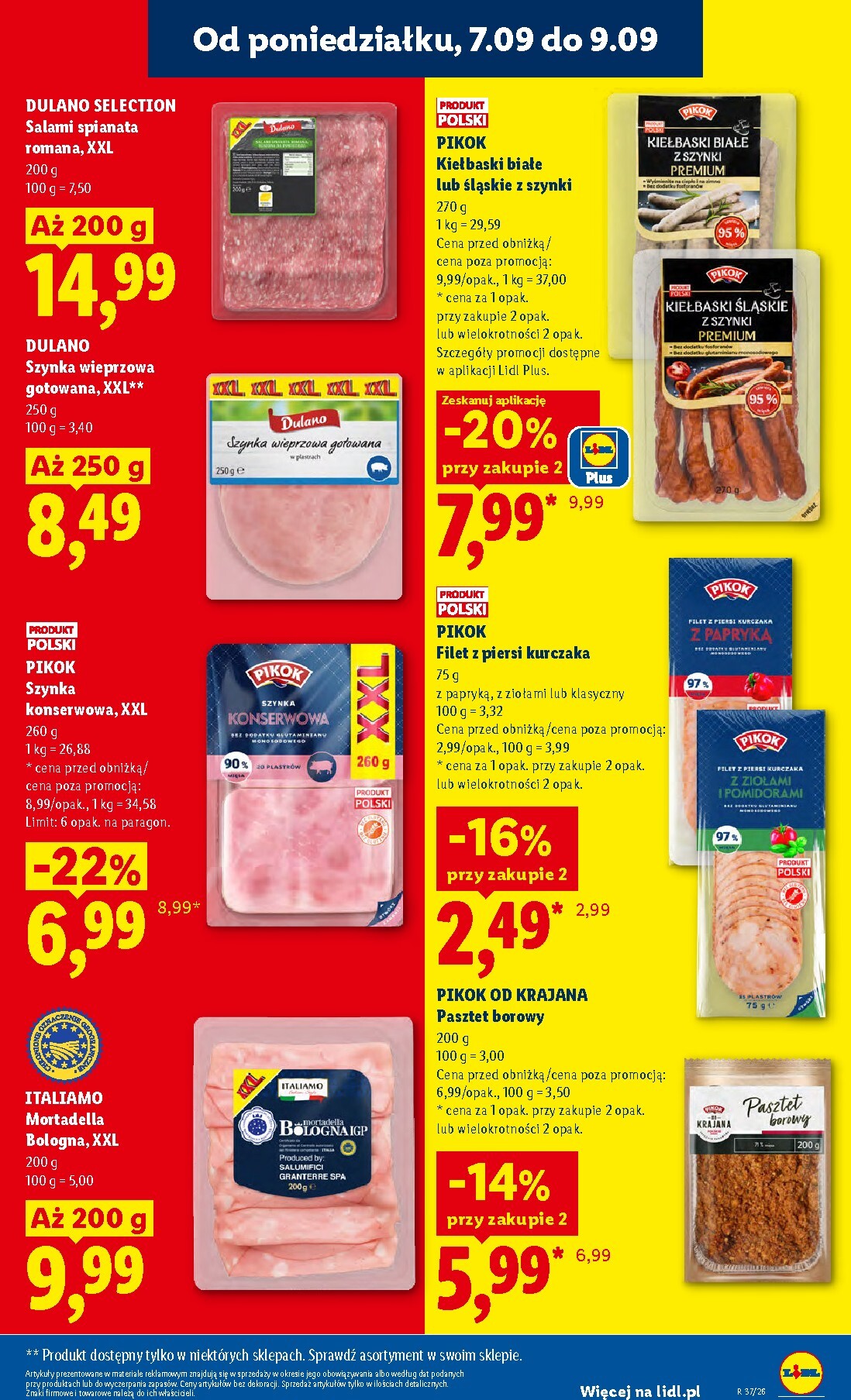 lidl - Aktualna gazetka Lidl ważna od 07.09.2026 do 09.09.2026 - page: 37