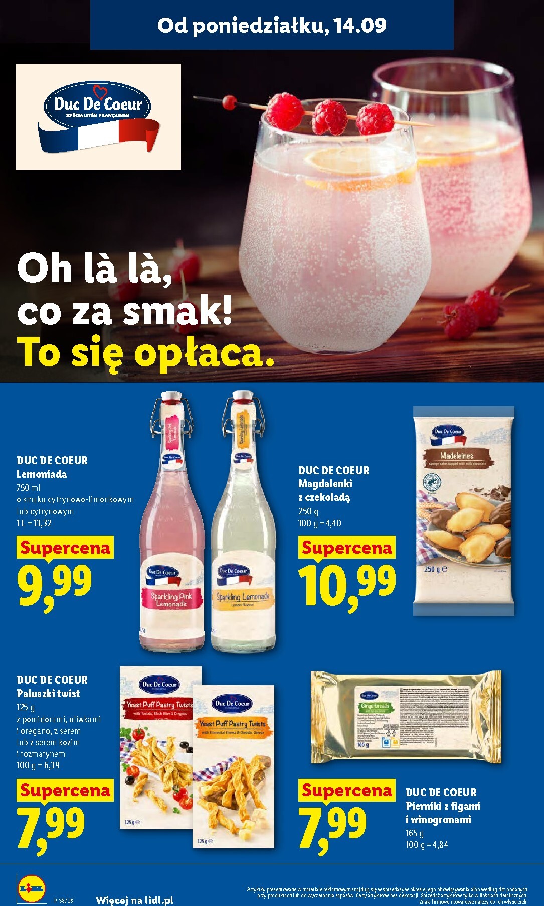 lidl - Nowa gazetka Lidl ważna od 14.09.2026 do 16.09.2026 - page: 50