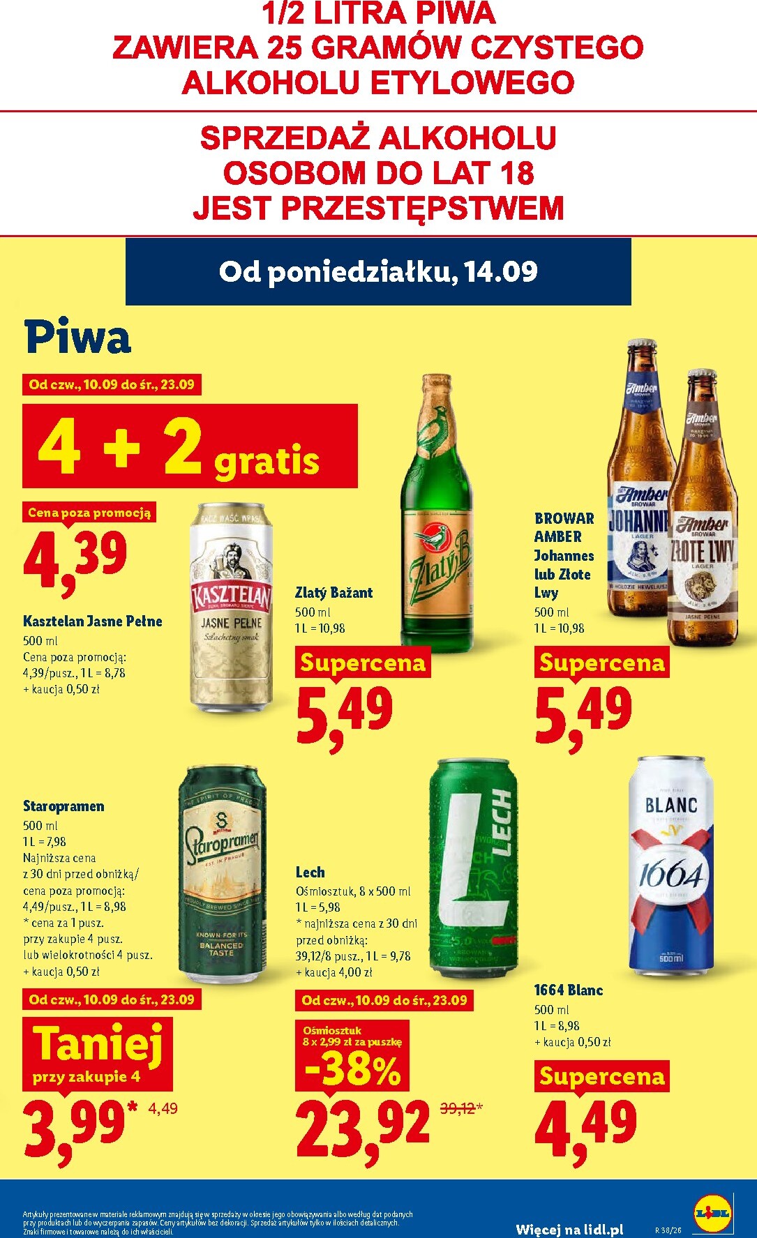 lidl - Nowa gazetka Lidl ważna od 14.09.2026 do 16.09.2026 - page: 61