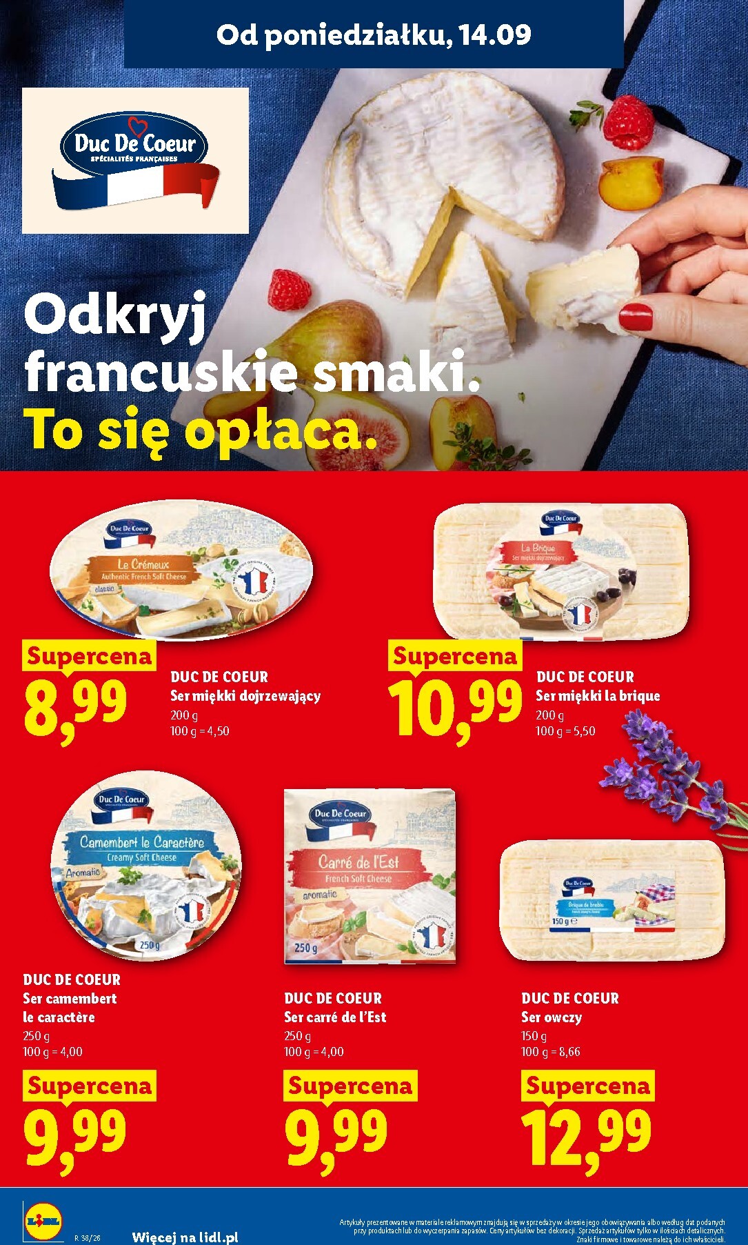 lidl - Nowa gazetka Lidl ważna od 14.09.2026 do 16.09.2026 - page: 46