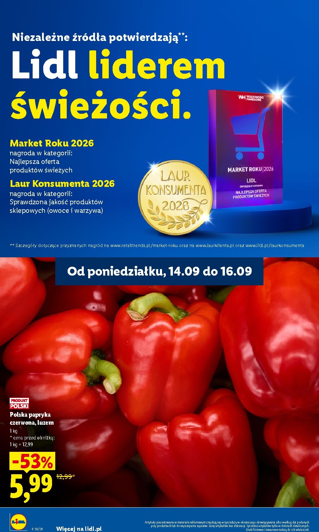 lidl - Nowa gazetka Lidl ważna od 14.09.2026 do 16.09.2026 - page: 26