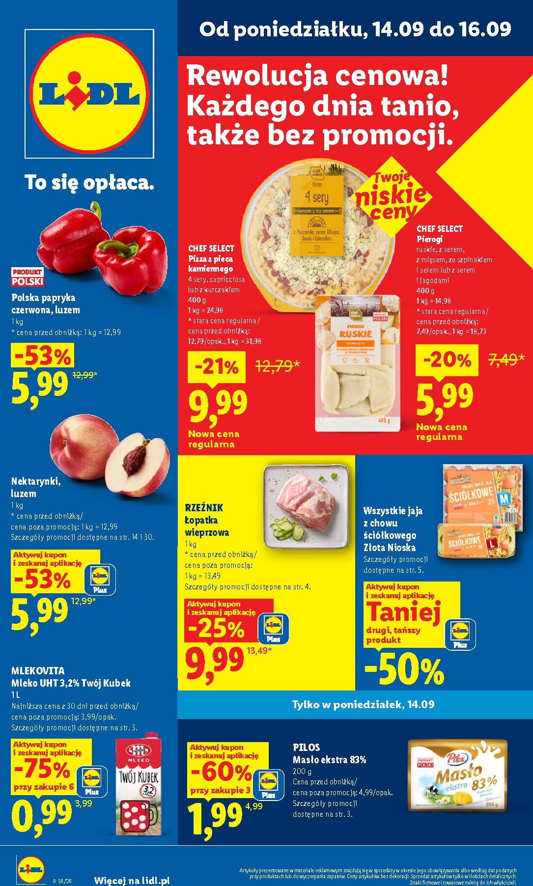 lidl - Nowa gazetka Lidl ważna od 14.09.2026 do 16.09.2026