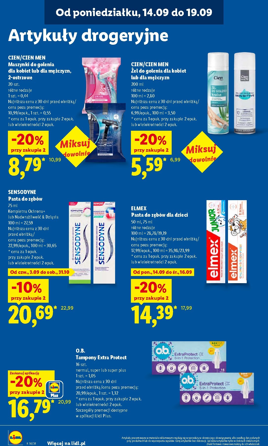 lidl - Nowa gazetka Lidl ważna od 14.09.2026 do 16.09.2026 - page: 74