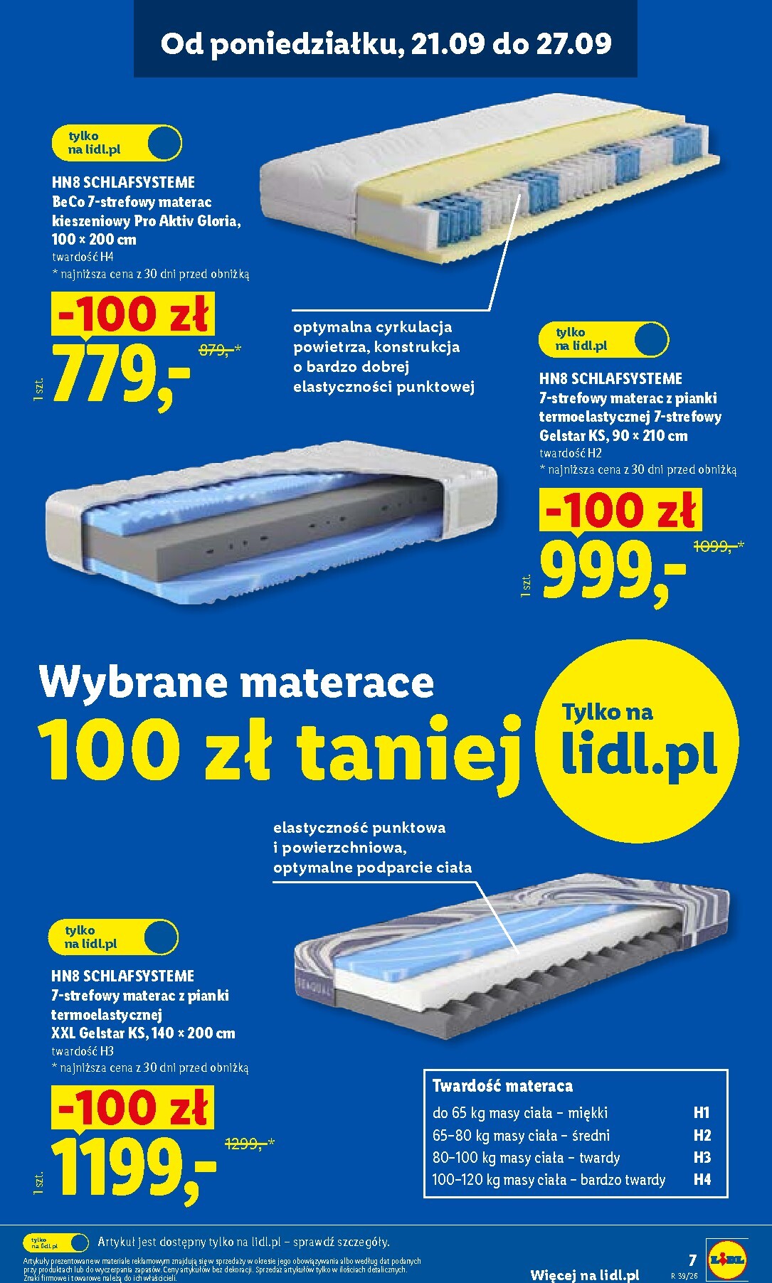 lidl - Nowa gazetka Lidl - Okazje ważna od 21.09.2026 do 26.09.2026 - page: 7