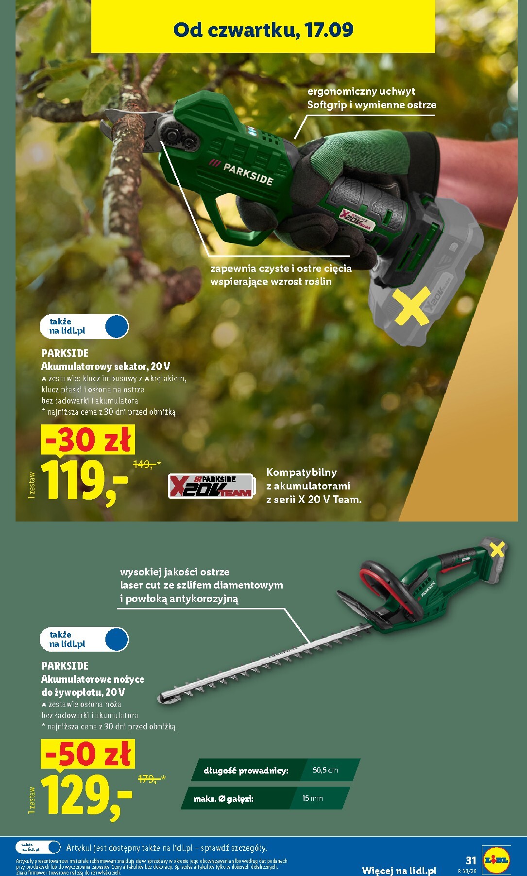 lidl - Aktualna gazetka Lidl - Okazje ważna od 14.09.2026 do 19.09.2026 - page: 39